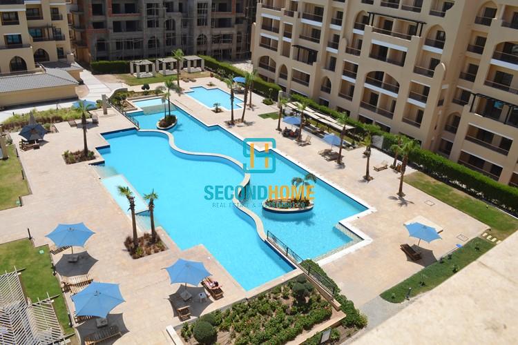 ST with seaview & poolview for sale Al Dau Heights