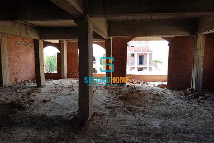 Villa for rent in Mubarak 7,Hurghada| Unfinished for sale